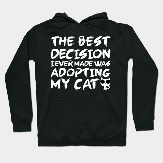 The best decision I ever made was adopting my cat Hoodie by catees93